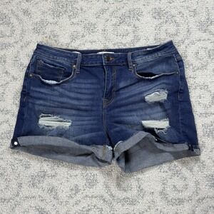 Vigoss Marley Short Women's Size 31 Stretch Denim Jean Shorts Distressed